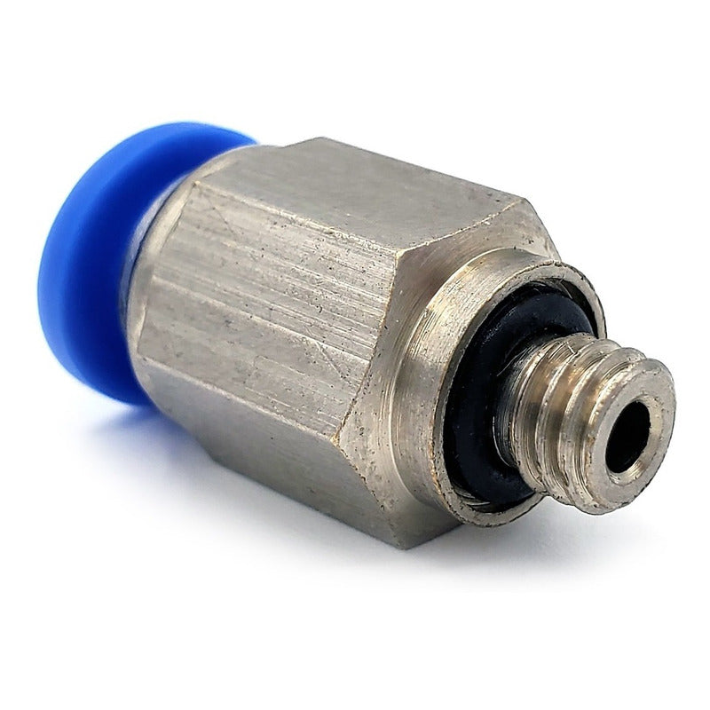 10 Pz De Conector/racor Rápido Neumático Recto M6 X 6mm