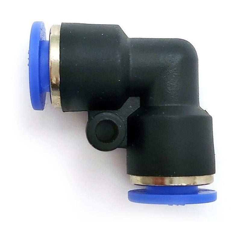 10 Pcs Pneumatic Union Fitting Elbow 1/4 X 1/4