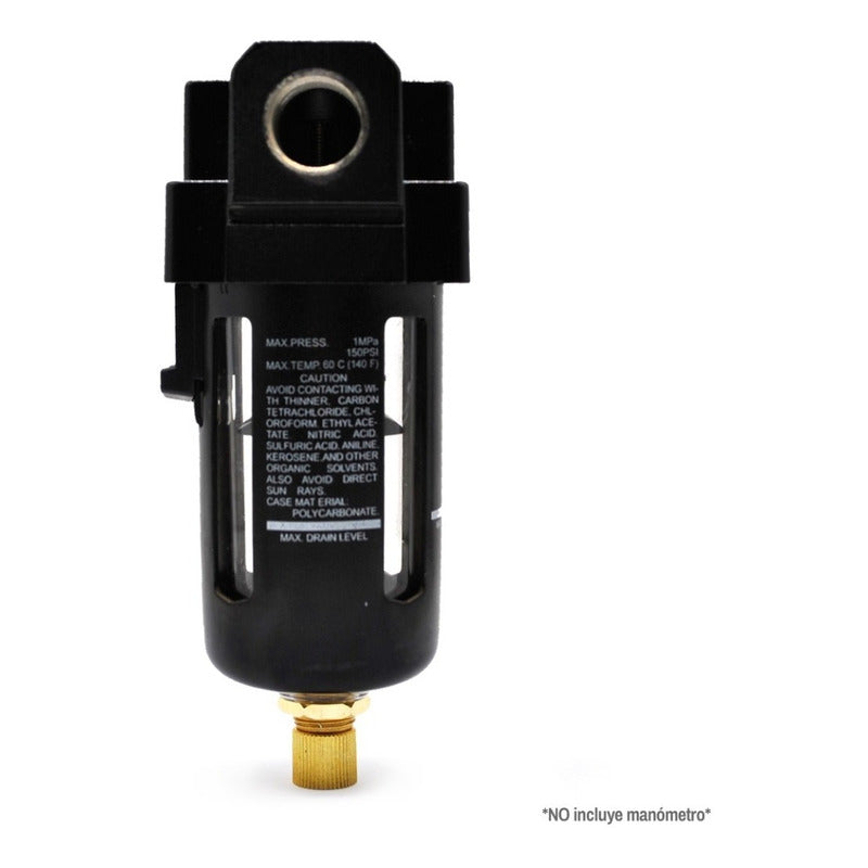 Filtro baja presión, 3/8" NPT