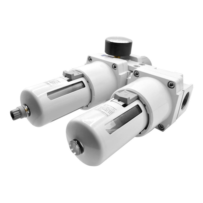 Regulator Filter + Lubricator 1 Pul Frl Compact W/pressure gauge