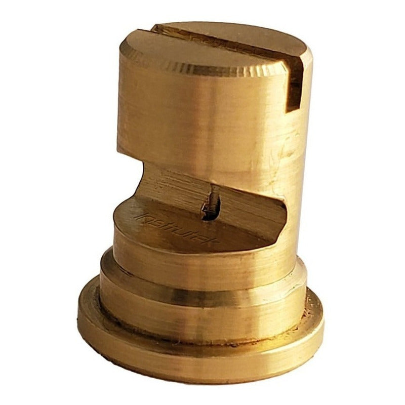 Boquilla para aspersión TK-05 fabricada en latón. Dispone de orificio redondo tipo 05 (62 milésimas de pulgada) para minimizar los atascos.