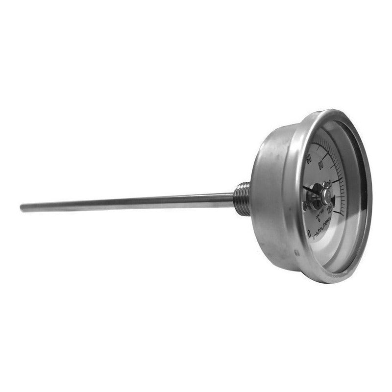 Refrigeration Thermometer 2 INCH -20 TO 120°C 9 Gauge 1/4 Thread