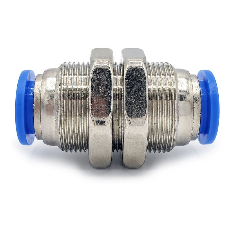 5 Pz De Pasamuro Conexión Rápida Neumático Recto 10mm