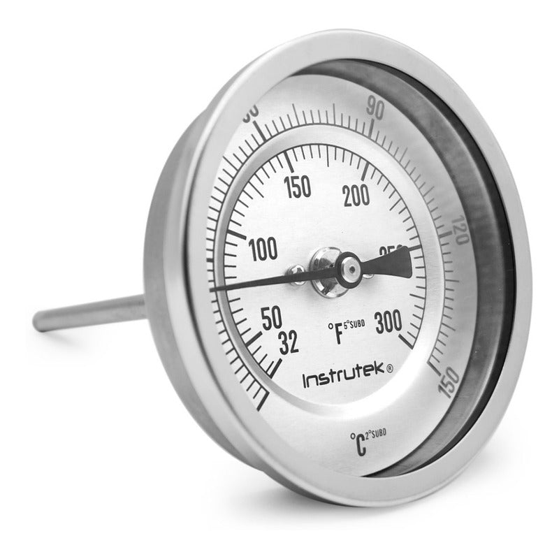 Oven Thermometer 3 IN 0 TO 150°C, 4 IN Stem, 1/2 Thread