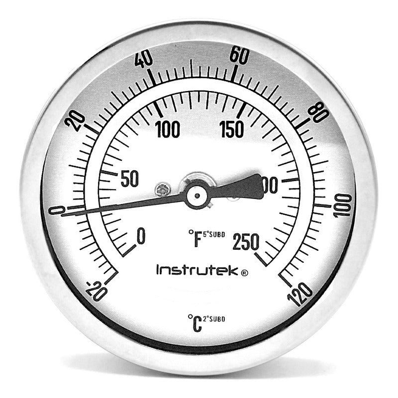 Oven Thermometer 3 IN -20 TO 120°C, 9 IN Stem, 1/2 Thread