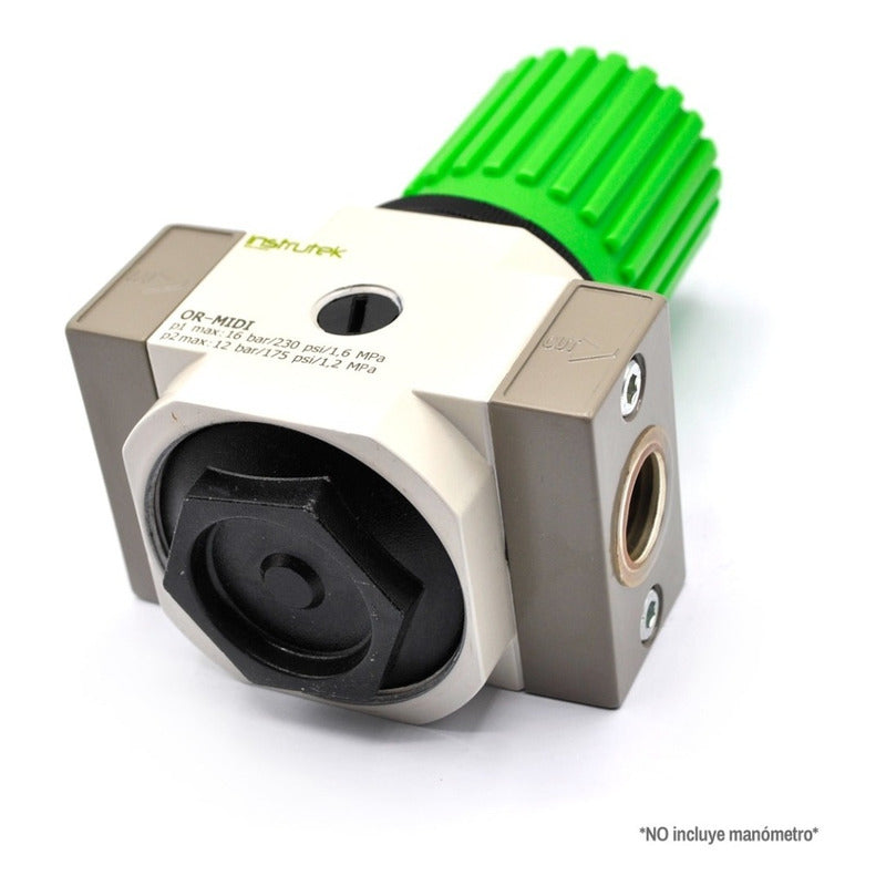 Pneumatic High Pressure Regulator 1/2 200 Psi