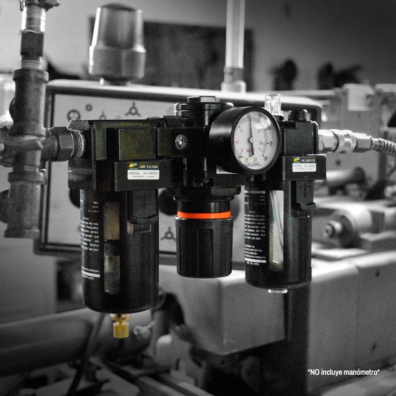 Filter-regulator-lubricator 3/8 P/ Compressor Without Manometer