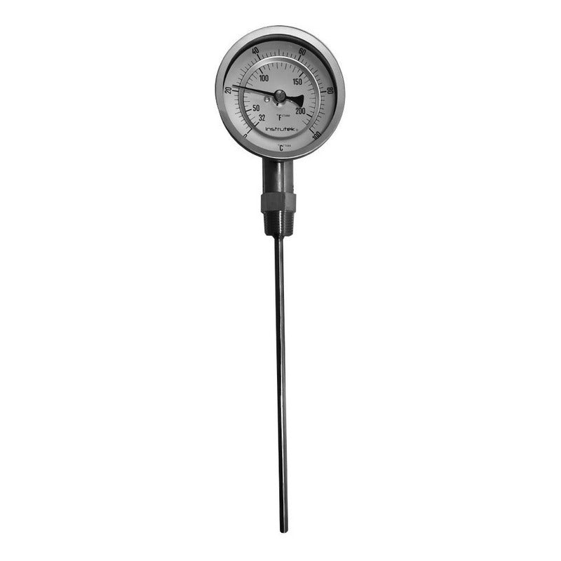 Oven Thermometer 3 INCH 0 TO 100°C, Stem 9, Thread 1/2