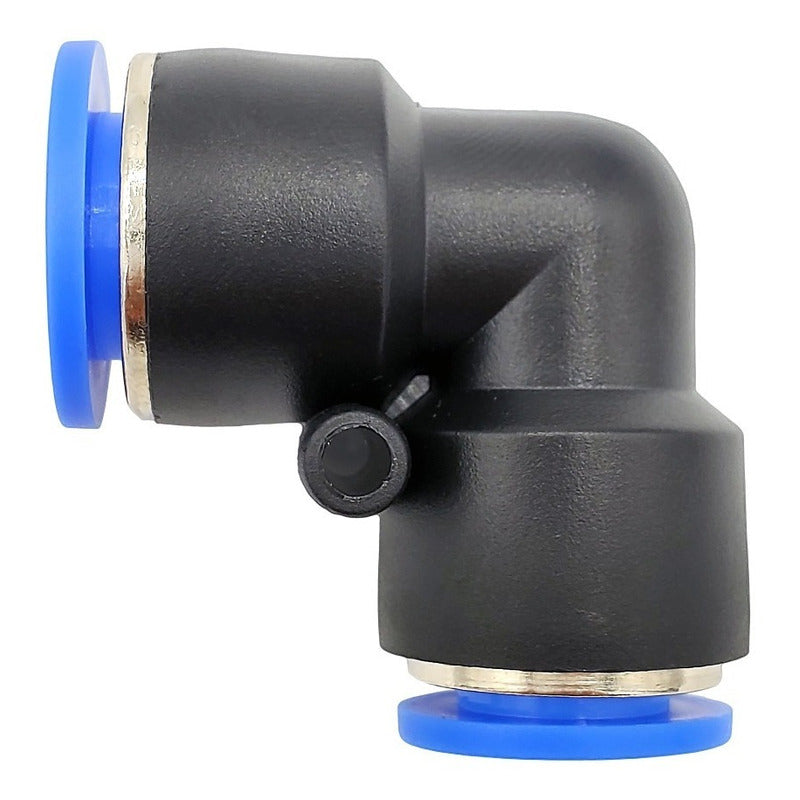 10 Pz Reducción Neumática Codo 12mm A 10mm