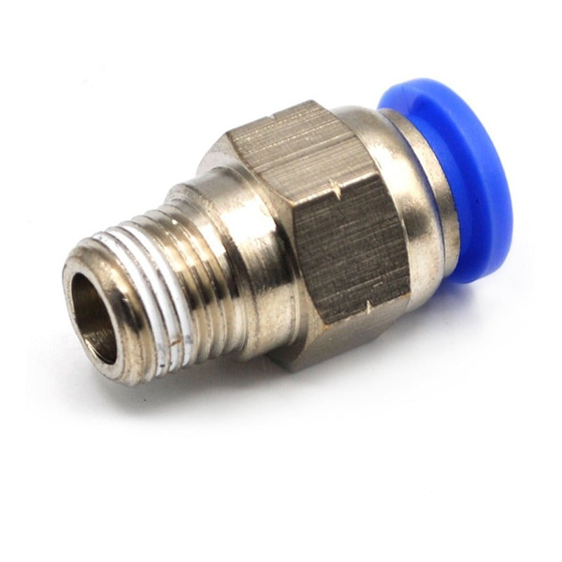 10 Pcs Straight Pneumatic Quick Connector/Fitting 1/8 Npt X 8mm