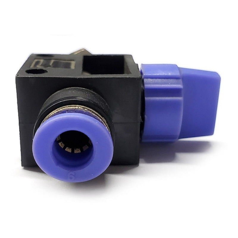 Straight Hand Valve/Connector (on-off) 1/8 Npt X 6mm