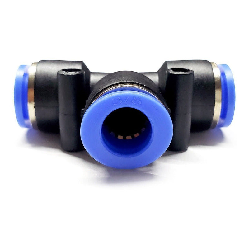 5 Pz Pneumatic Union Fitting On Tee 3/8