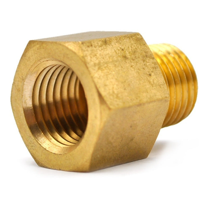 Adapter Made Of Brass From 1/4 Npt To 1/4 Npt 10 Pcs