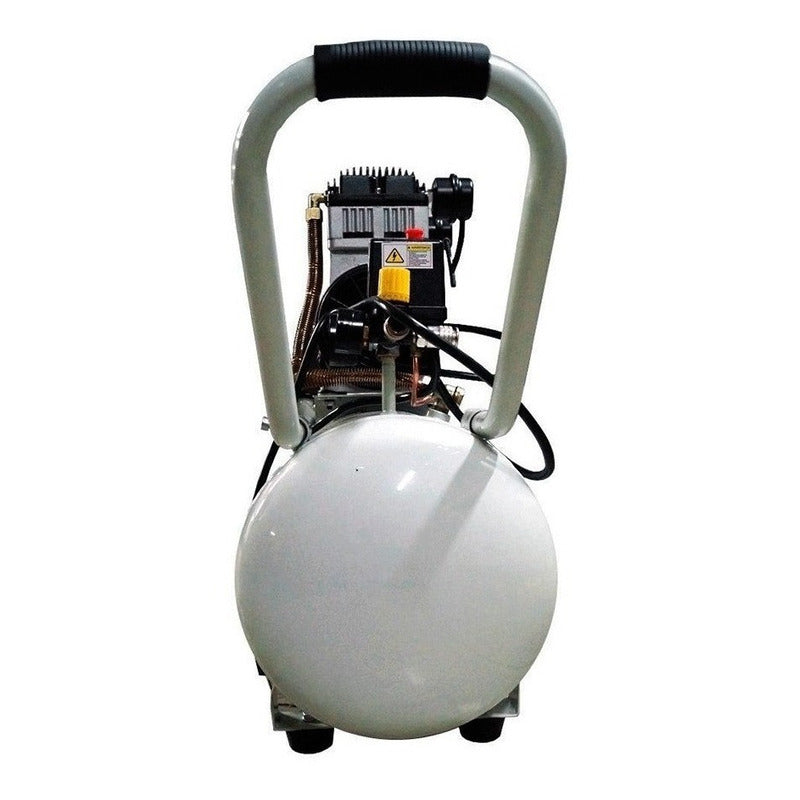 Compresor libre de aceite de 2 HP (Potencia pico de 3 HP), tanque horizontal de 50 litros.