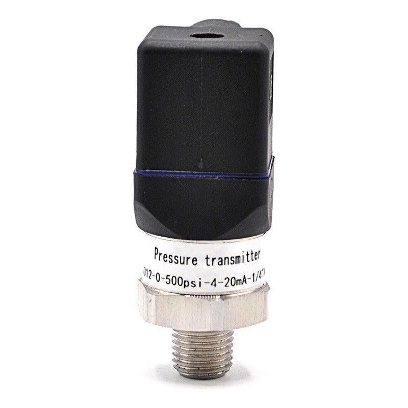 Compact Pressure Transducer 500 Psi 4 A 20ma Thread 1/4 Npt