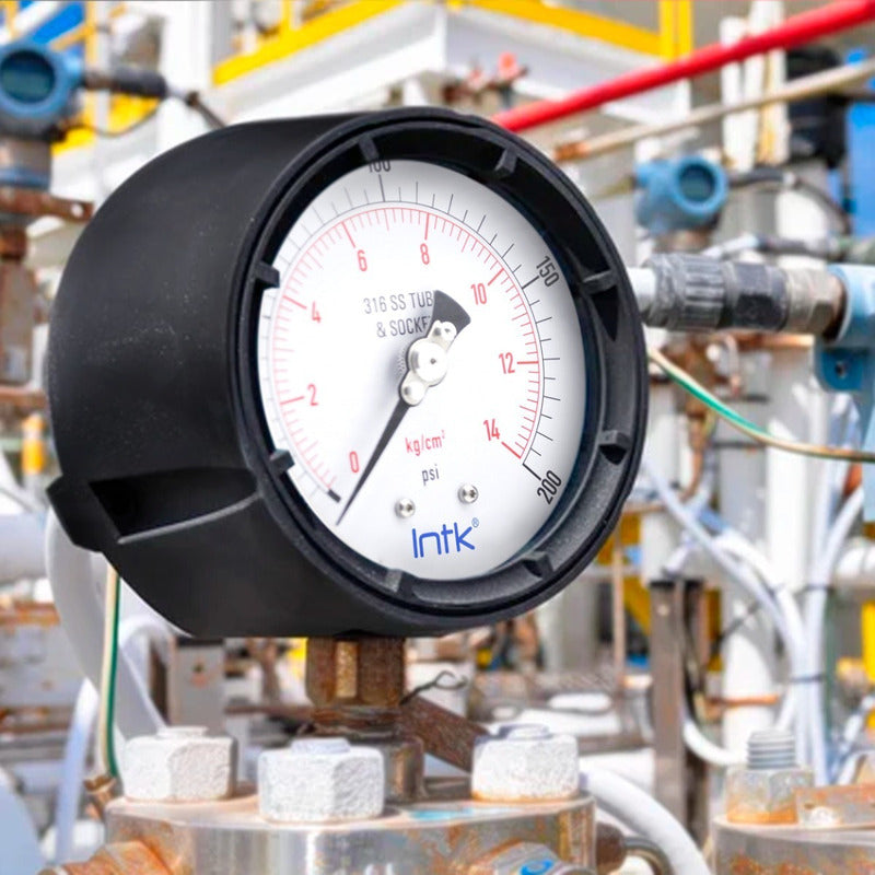 Phenolic Case Pressure Gauge for Mining, 200 Psi 4.4 PLG