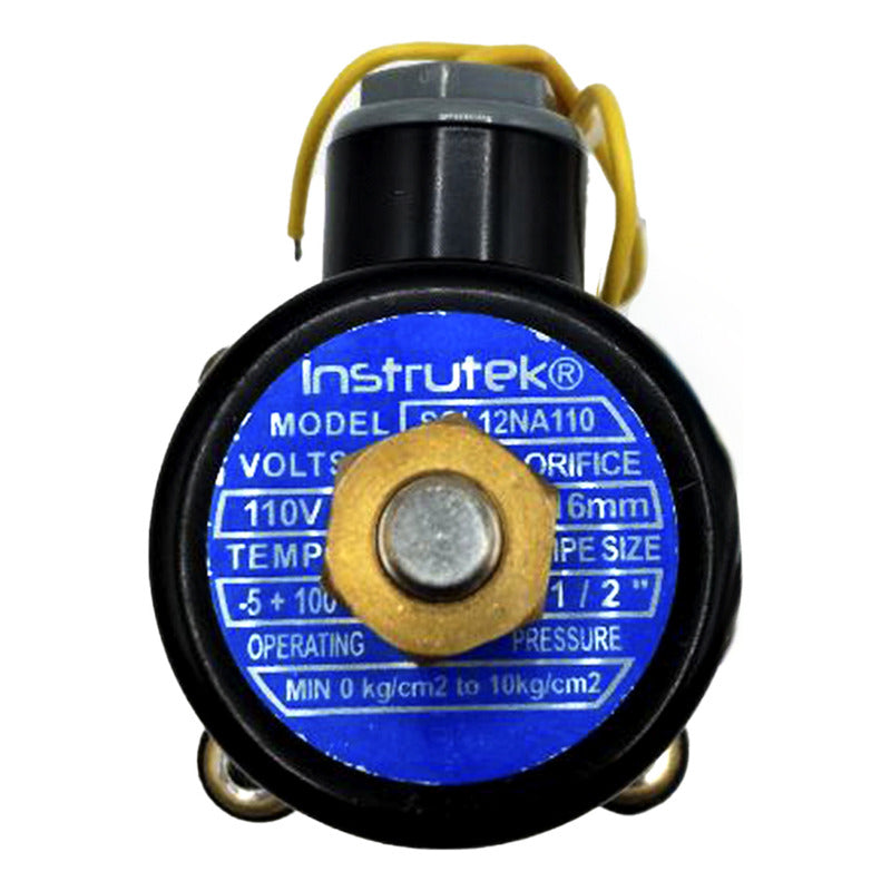 Solenoid Valve Open 1/2 Connection 110v (water, air,)