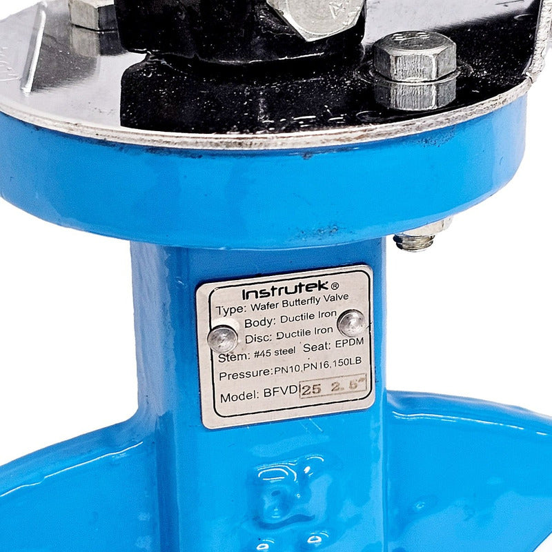 Butterfly Valve, 2.5 IN, Cast Iron