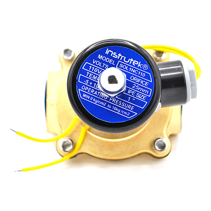 Válvula Solenoide/electroválvula 1 In 110v (agua, Aire,)