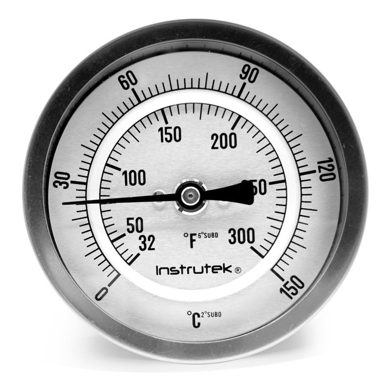 Oven Thermometer 3 IN 0 TO 150°C, 4 IN Stem, 1/2 Thread