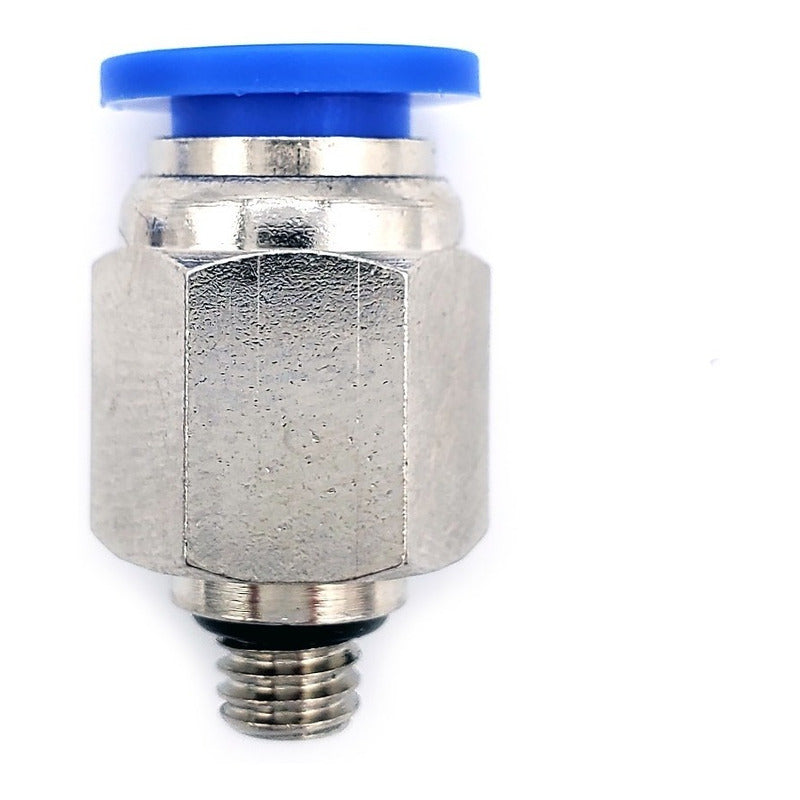 10 Pc Of Straight Pneumatic Quick Connector/fitting M6 X 8mm