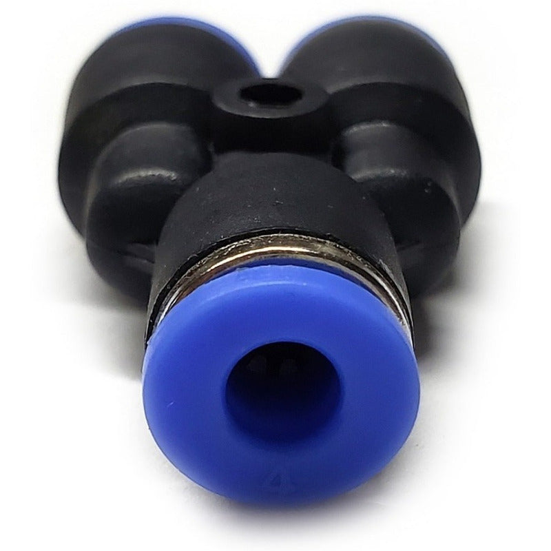 10 Pcs Yee Pneumatic Union Fitting 4mm
