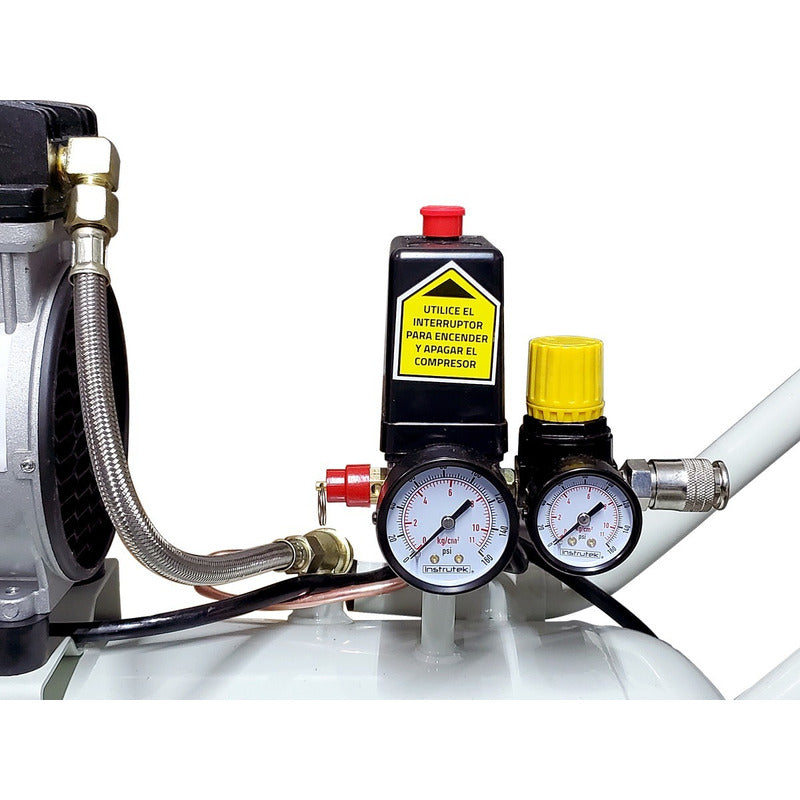 Oil Free Dental Compressor 1 Hp Tank 50 Lts