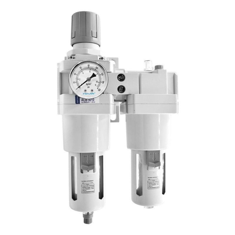 Regulator Filter + Lubricator 1 Pul Frl Compact W/pressure gauge