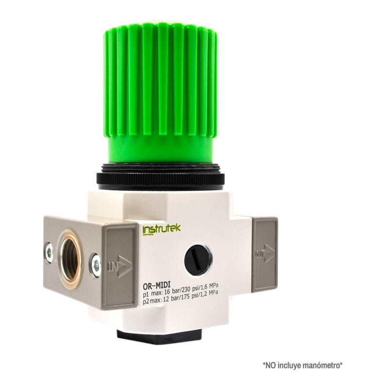 Pneumatic High Pressure Regulator 1/2 200 Psi