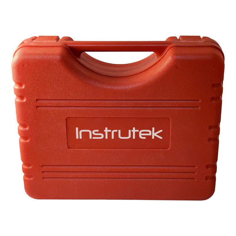 Bomba de vacío manual. Cuenta con vacuómetro a -30inHg (-760 mmHg), kit de adaptadores, tres mangueras y recipiente de depósito con tapa.