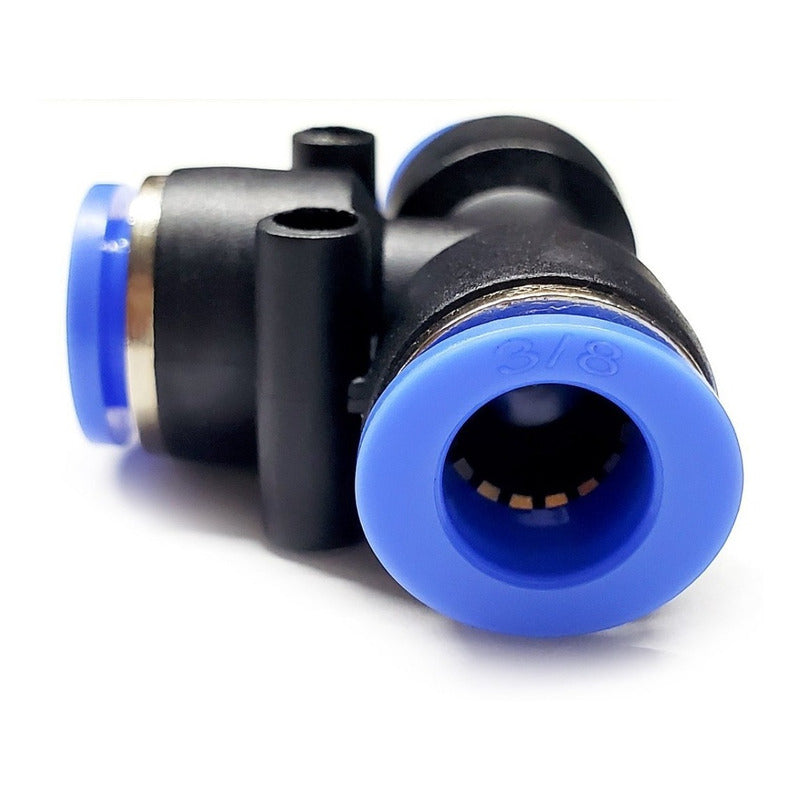 5 Pz Pneumatic Union Fitting On Tee 3/8