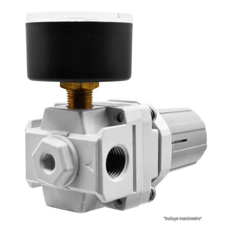 Pressure/air regulator, 145 Psi 1/4 connection with pressure gauge