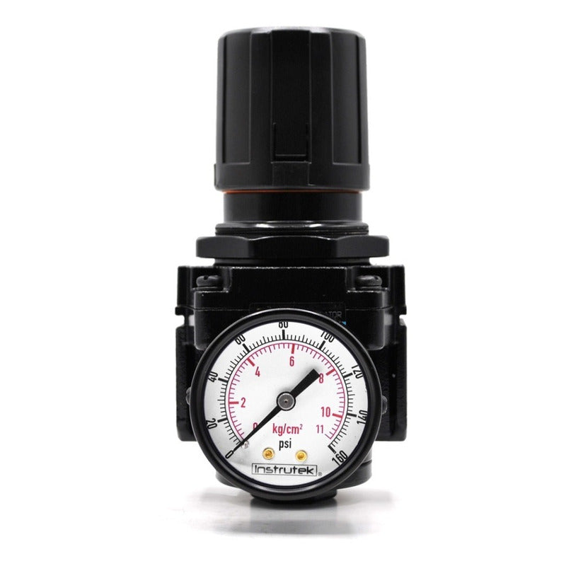 Regulador De Presión Neumático 1/2 120 Psi Con Manómetro