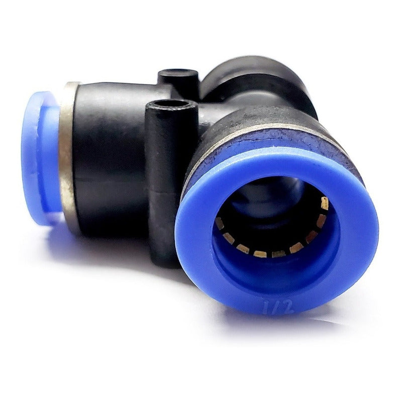 5 Pz Racor Unión Neumático En Tee 1/2