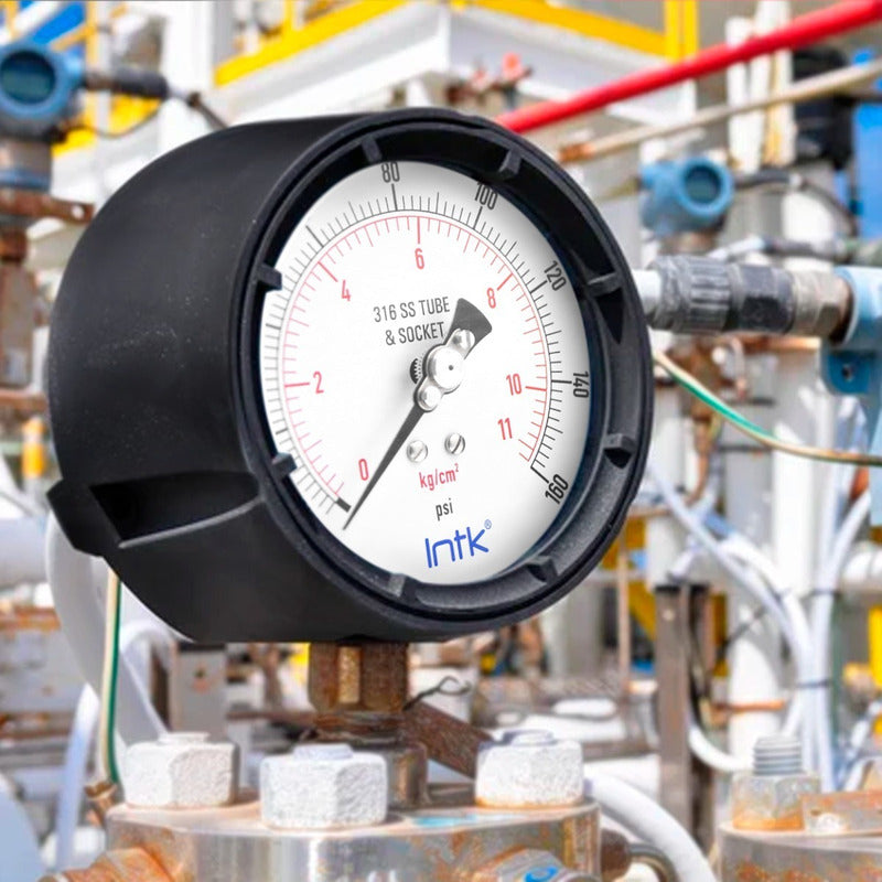 Phenolic Case Pressure Gauge for Mining, 160 Psi 4.4 PLG