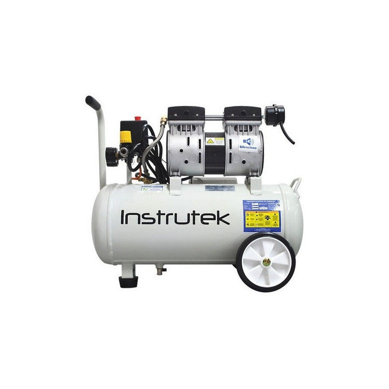 Oil-Free Dental Compressor 1 HP 24 L Tank