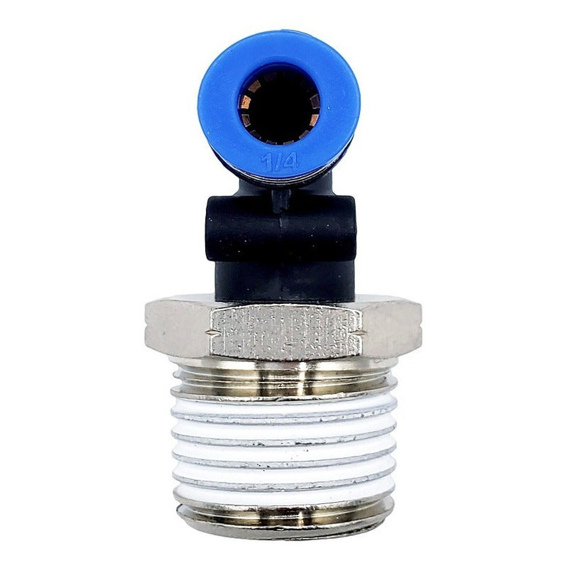 5 Pc of Pneumatic quick connector/fitting Elbow 1/2 Npt X 1/4