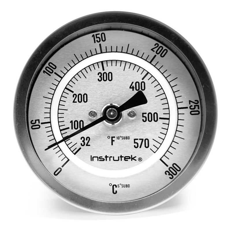 Oven Thermometer 3 IN 0 TO 300°C, 4 IN Stem, 1/2 Thread