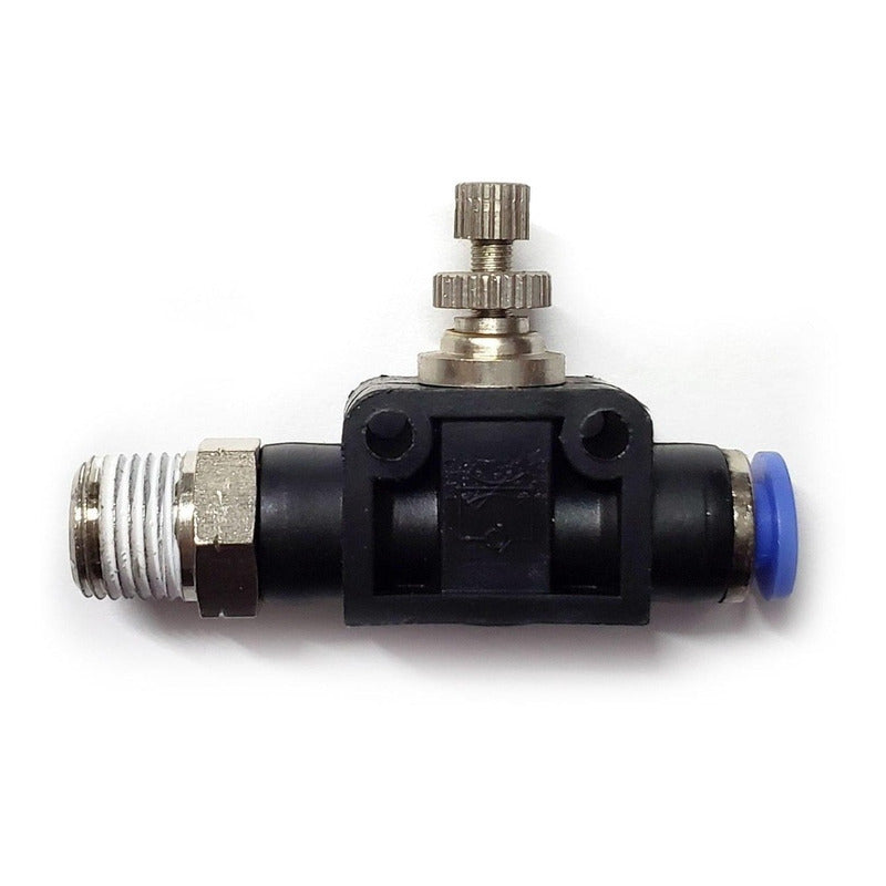 Regulador de flujo, 1/8" NPT x 1/8"