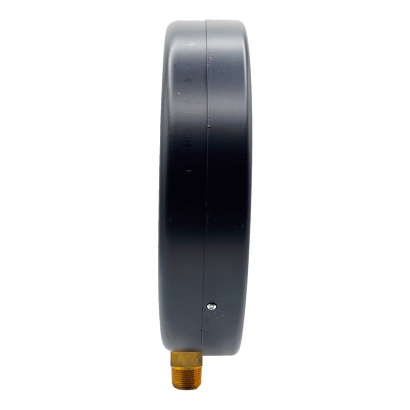 Manómetro 6", estándar, 1/2" NPT, inferior, 160 psi-kg/cm2
