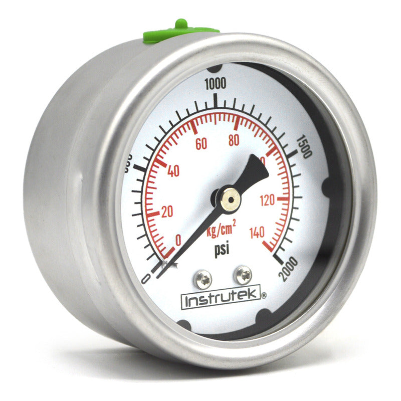 Manómetro 2.5", lleno de líquido (O.E.M.), 1/4" NPT, posterior, 2000 psi-kg/cm2