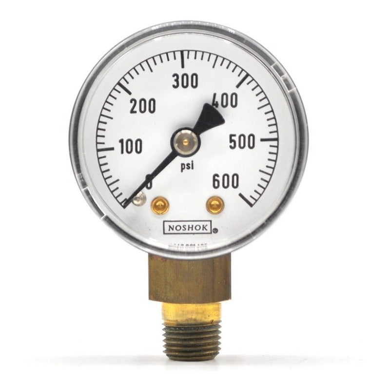 Manómetro Para Aire Carátula 1.5 , 600 Psi (agua, Gas)