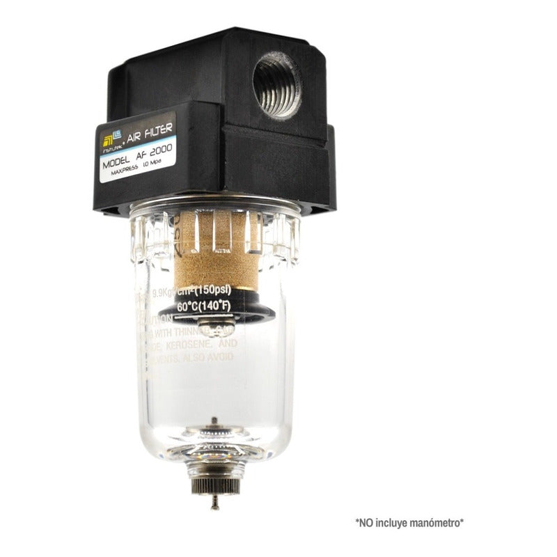 Filtro baja presión, 1/4" NPT