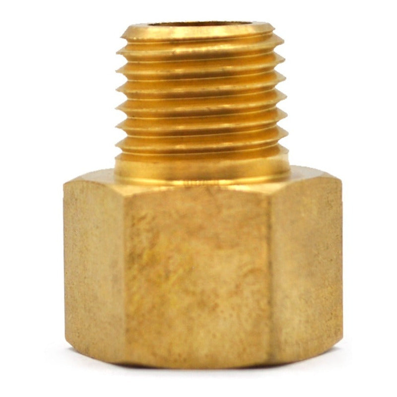 Adapter Made Of Brass From 1/4 Npt To 1/4 Npt 10 Pcs