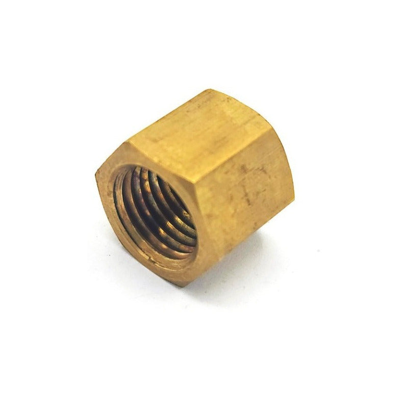 Brass Female Plug 1/4 Npt 10 Pz