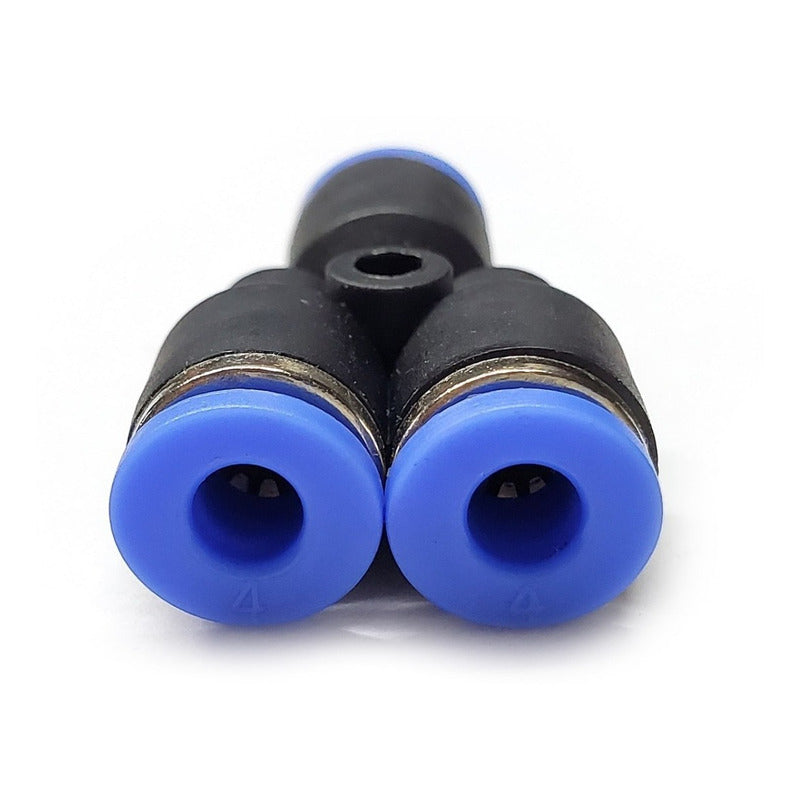 10 Pcs Yee Pneumatic Union Fitting 4mm