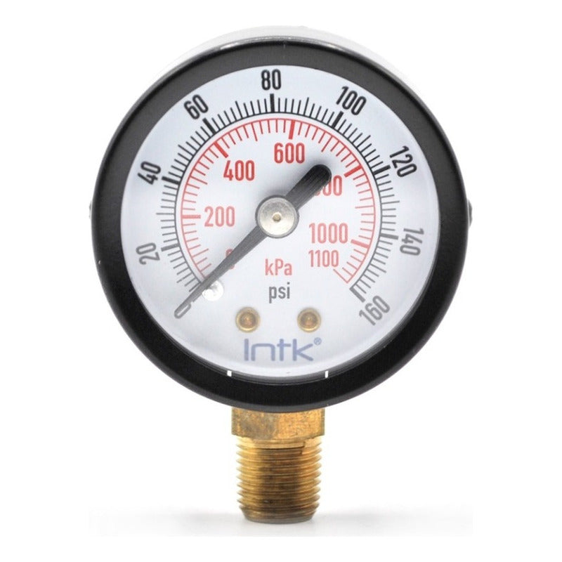 Manómetro Para Compresor Carátula 1.5 160 Psi-kpa (aire/gas)
