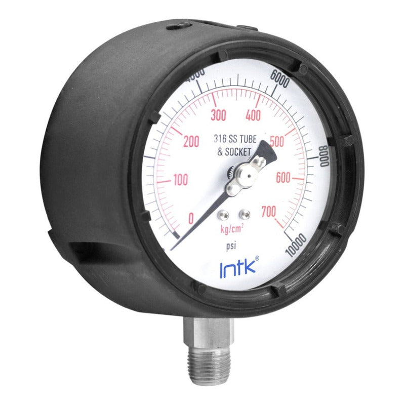 Phenolic Case Pressure Gauge for Mining, 10000 Psi 4.4 PLG