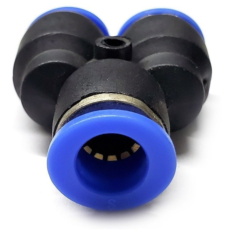 10 Pcs Yee Pneumatic Union Fitting 8mm