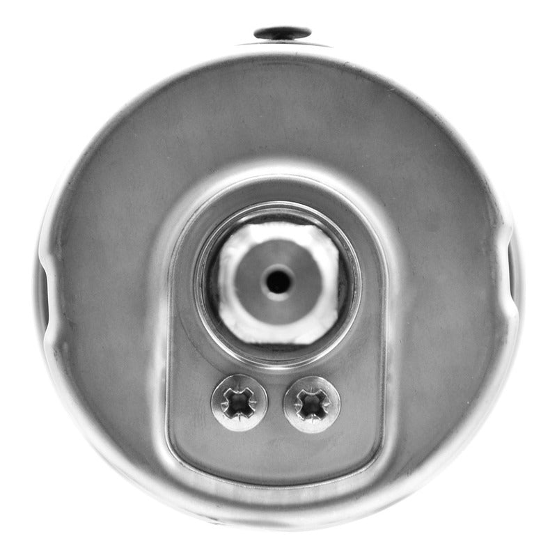 Noshok Stainless Steel Pressure Gauge, 2.5 PLG, 15 Psi, Rear Con.